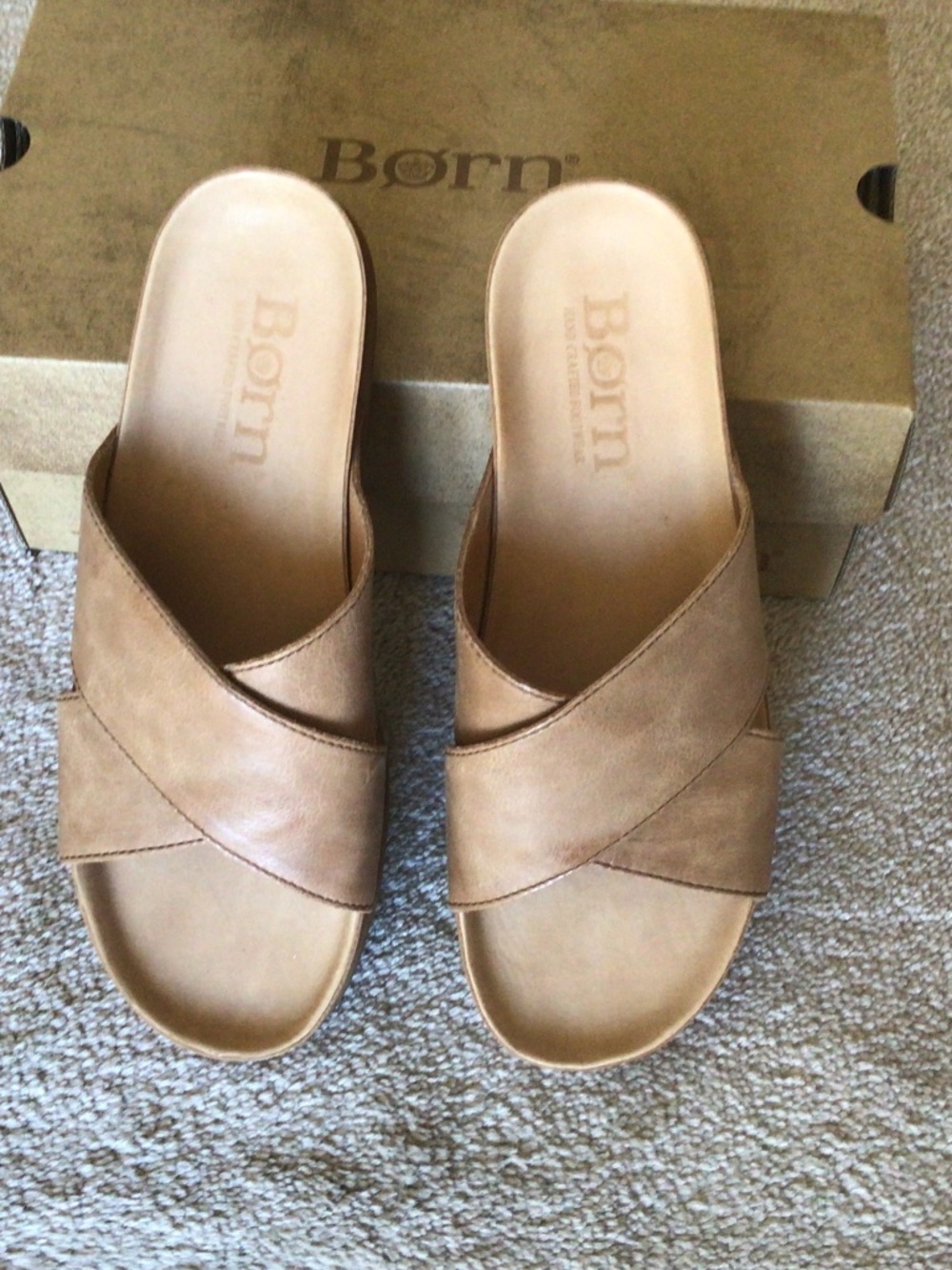 Born Nadine Crisscross sandals